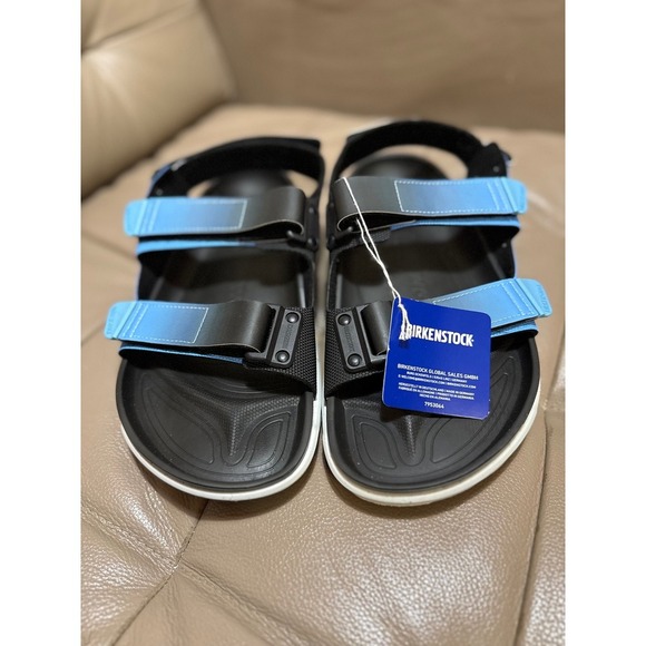 Birkenstock Other - Birkenstock Tatacoa Sandals Mens 46 Black Blue Ombre Hiking Sport 1024564 NEW